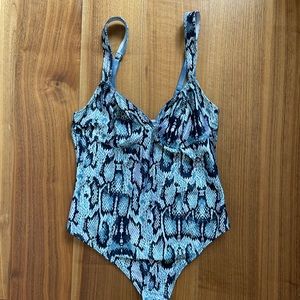 Urban Outfitters Snakeskin Bodysuit